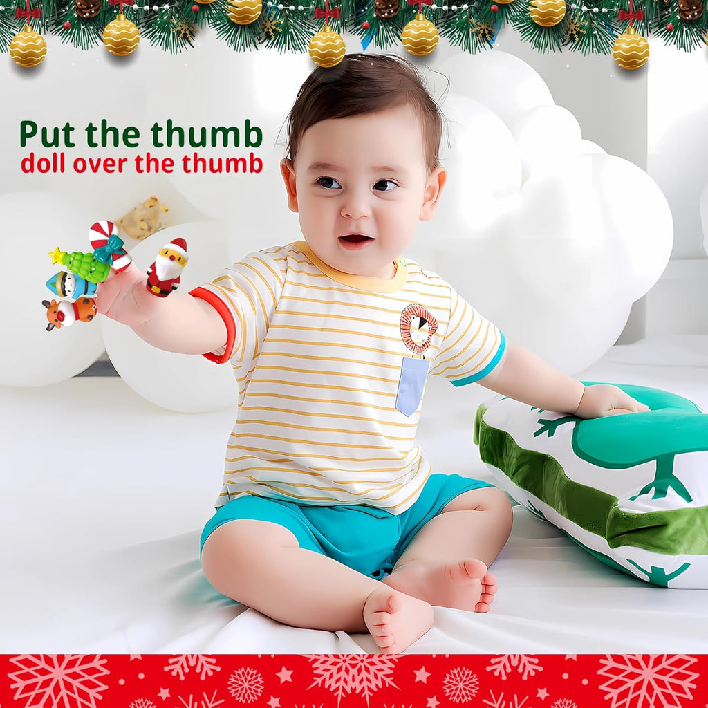 Kerst vingerpoppen set — afbeelding 5