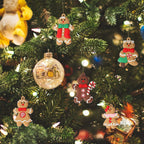 Set van 12 peperkoek ornamenten