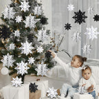 Sneeuwvlok kerstdecoratie