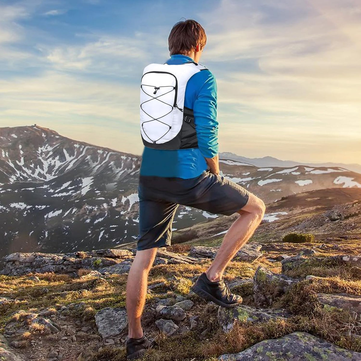 Hardloopvest rugzak – lichtgewicht hydratatiepakket voor trail & fietsen