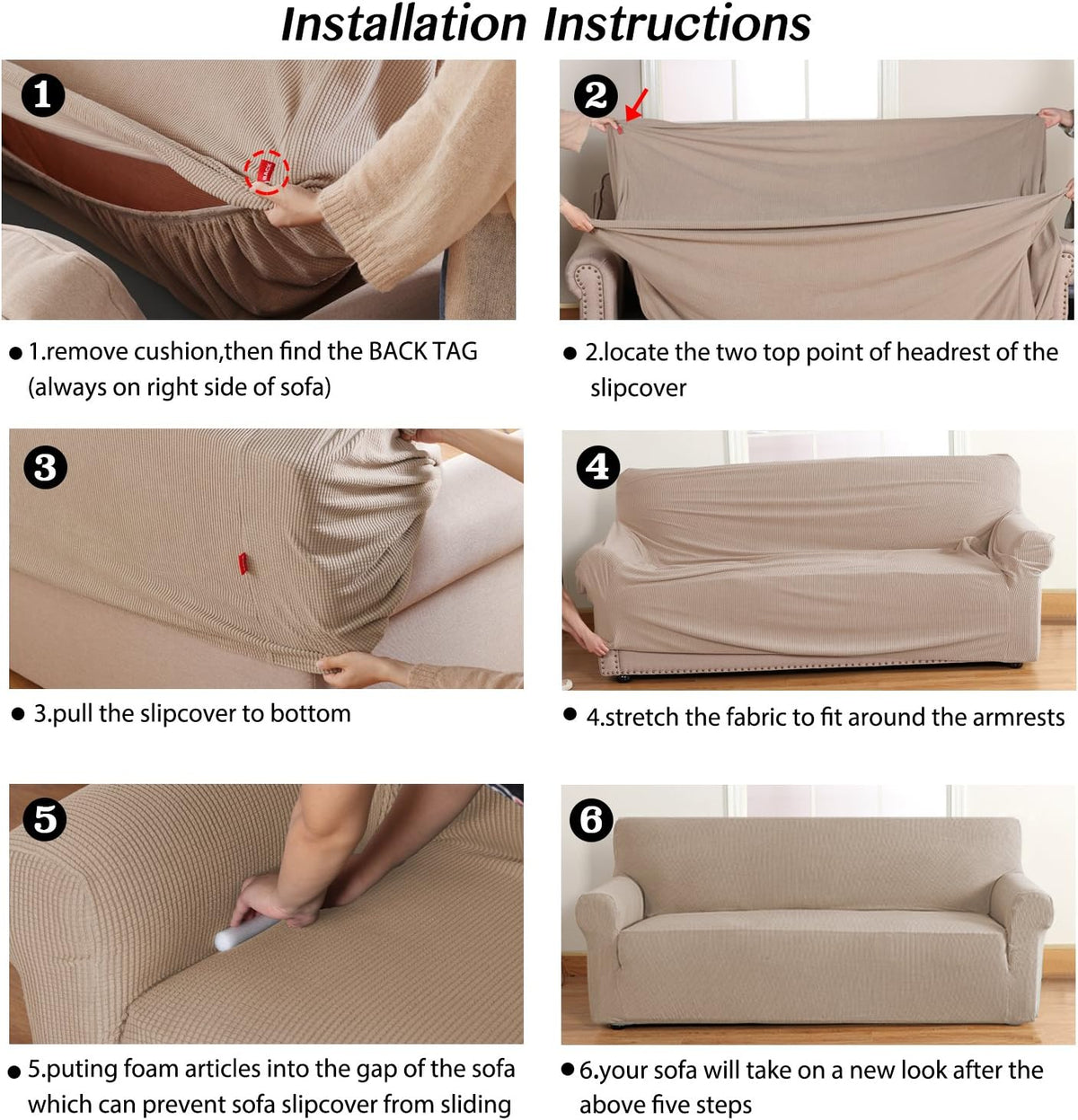 Recliner stretch hoes