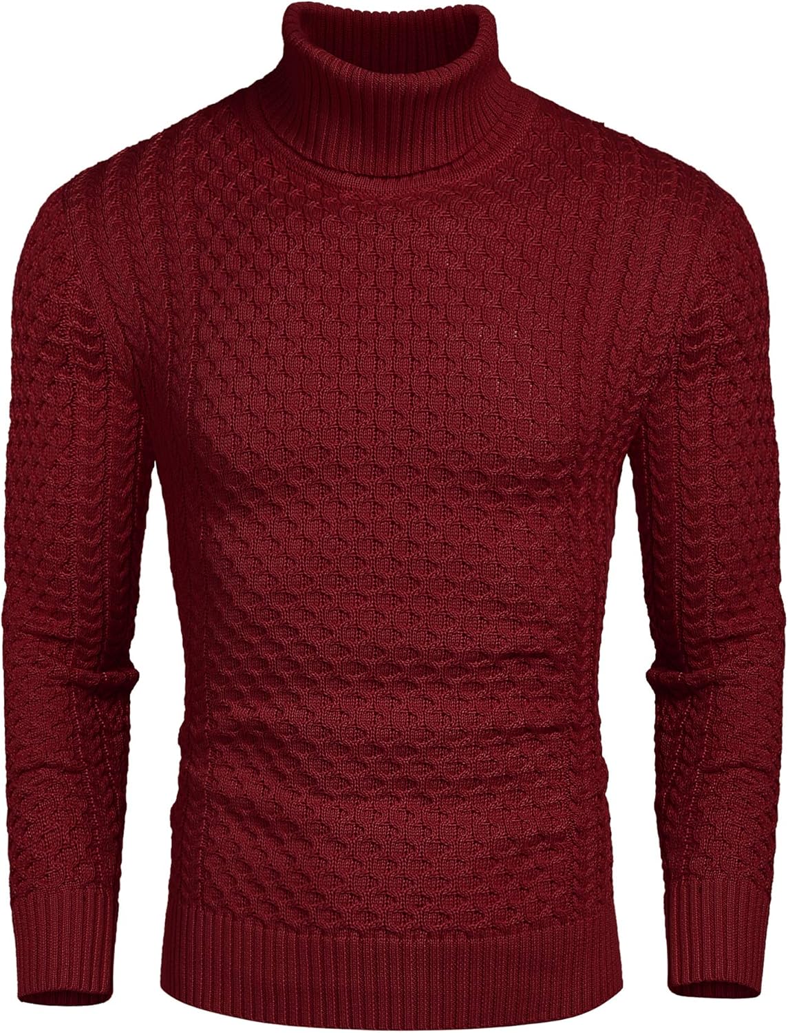 Casual gebreide heren coltrui
