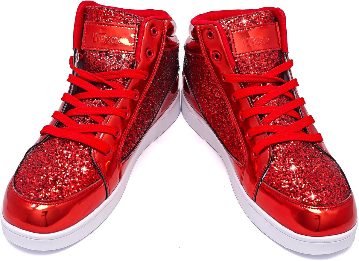 Casual glitter sneakers