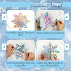 Sneeuwvlok kerstdecoratie
