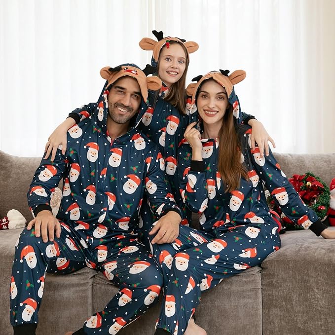Matching kerstpyjama's voor het hele gezin