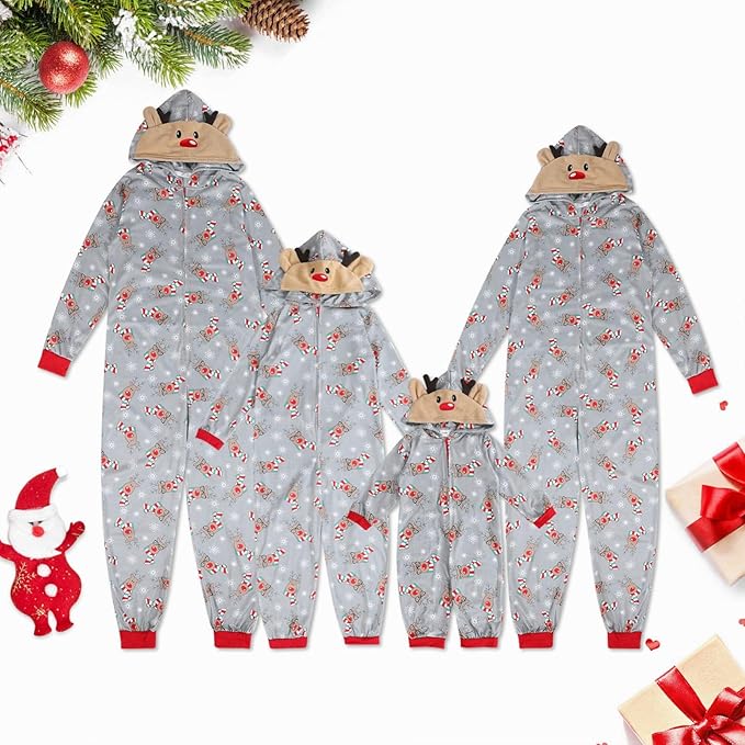 Matching kerstpyjama's voor het hele gezin