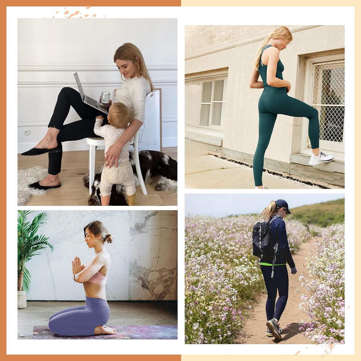 LuxeFit high-waisted leggings