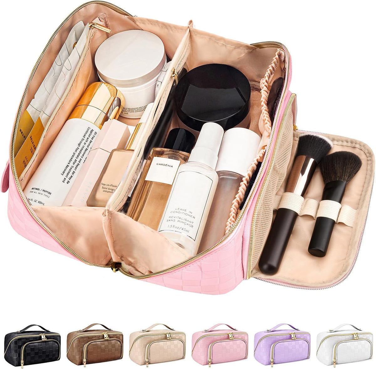 Reistas voor make-up – grote capaciteit