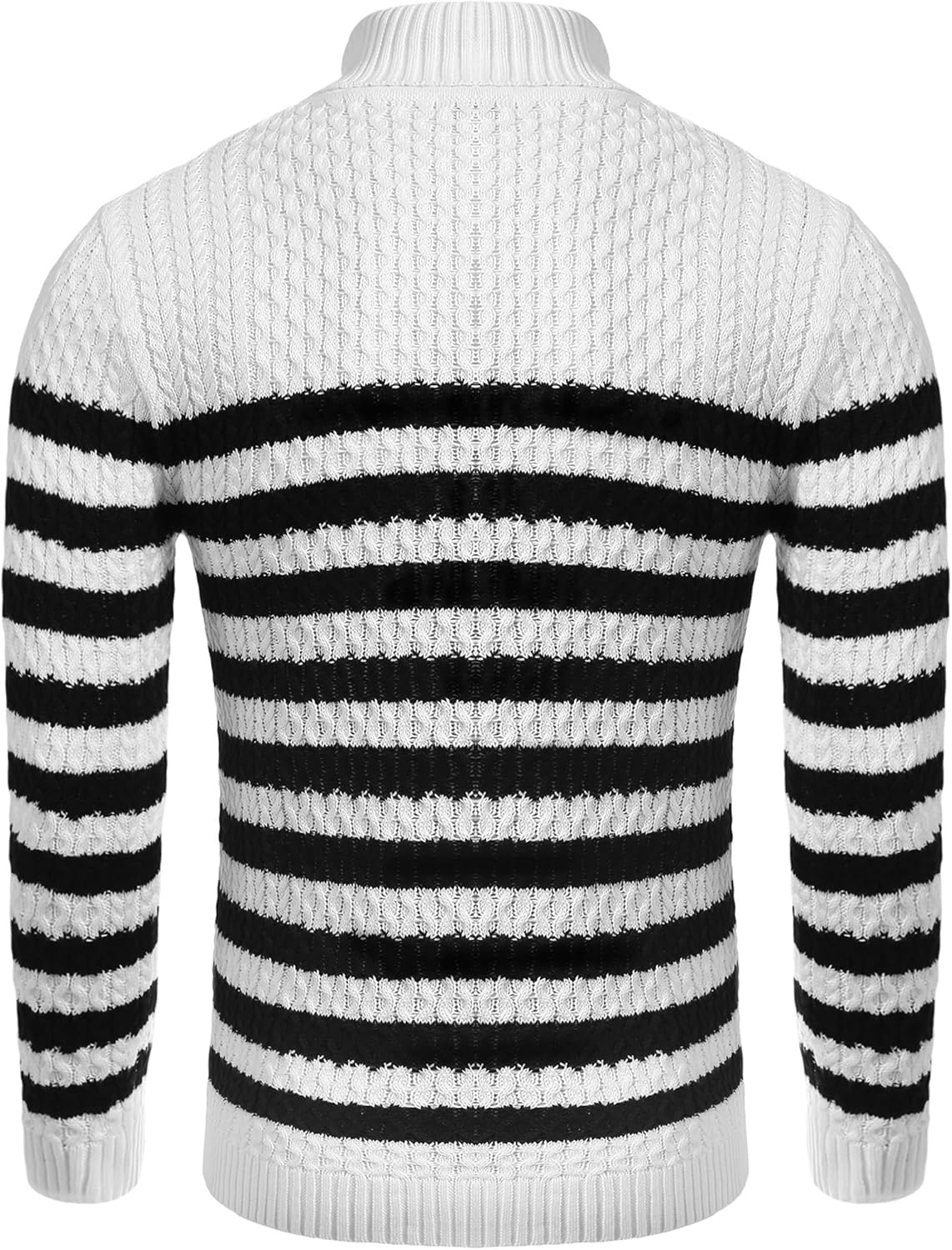 Casual gebreide heren coltrui