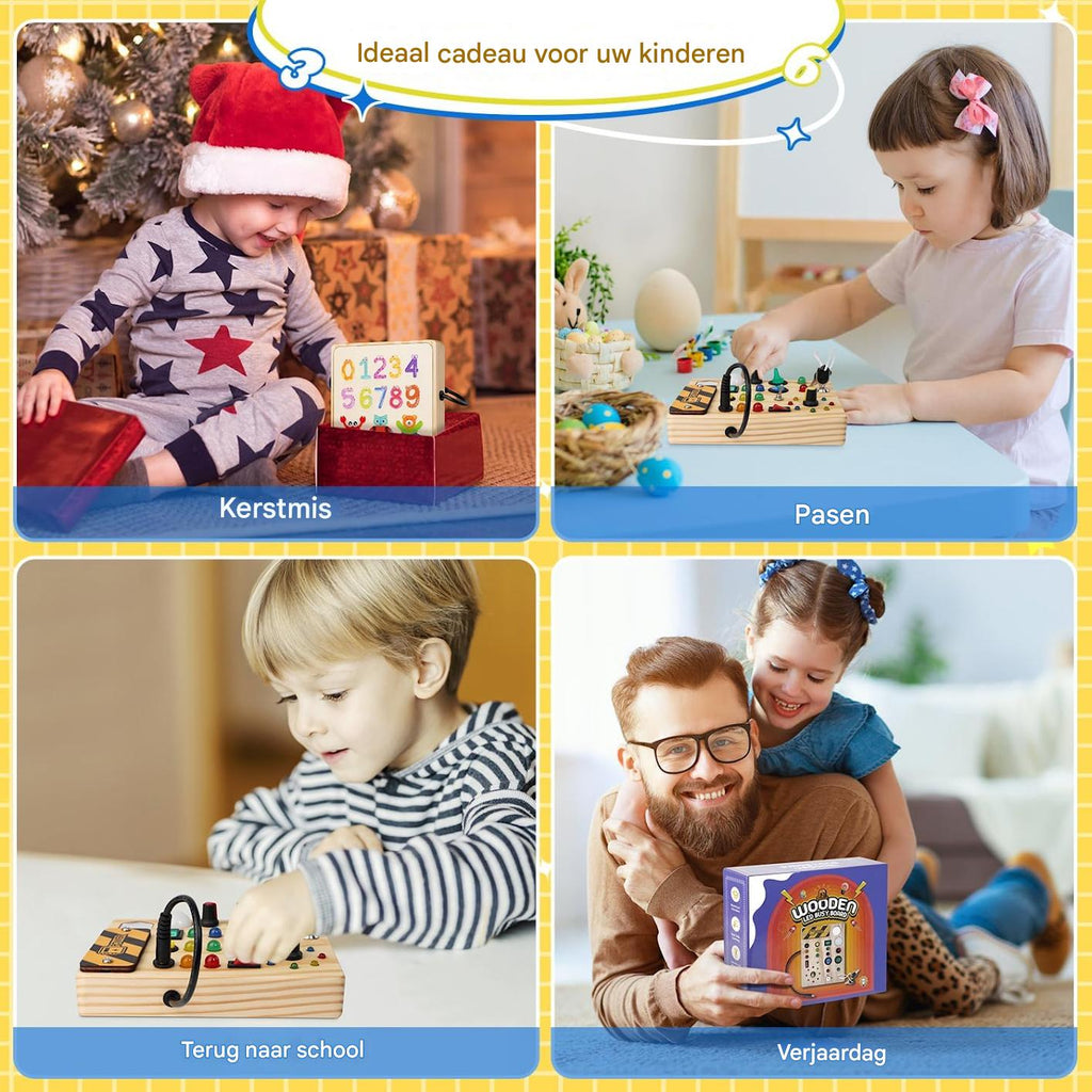 Interactief montessori bord voor peuters