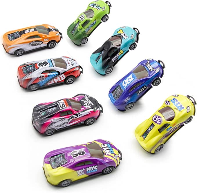 Stuntauto's met katapult