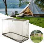 Buiten houten rechthoekig vliegnet canopy — afbeelding 45
