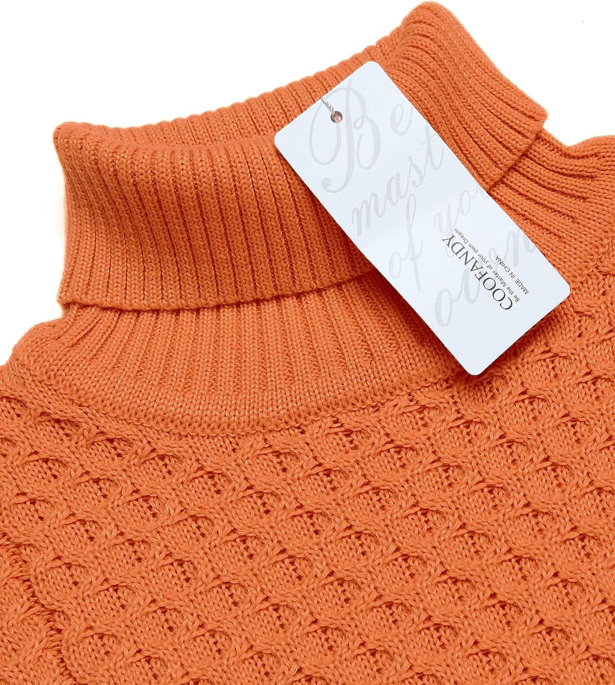 Casual gebreide heren coltrui