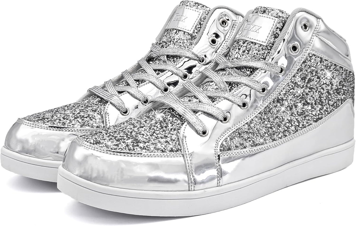 Casual glitter sneakers