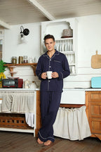 Katoenen heren pyjama