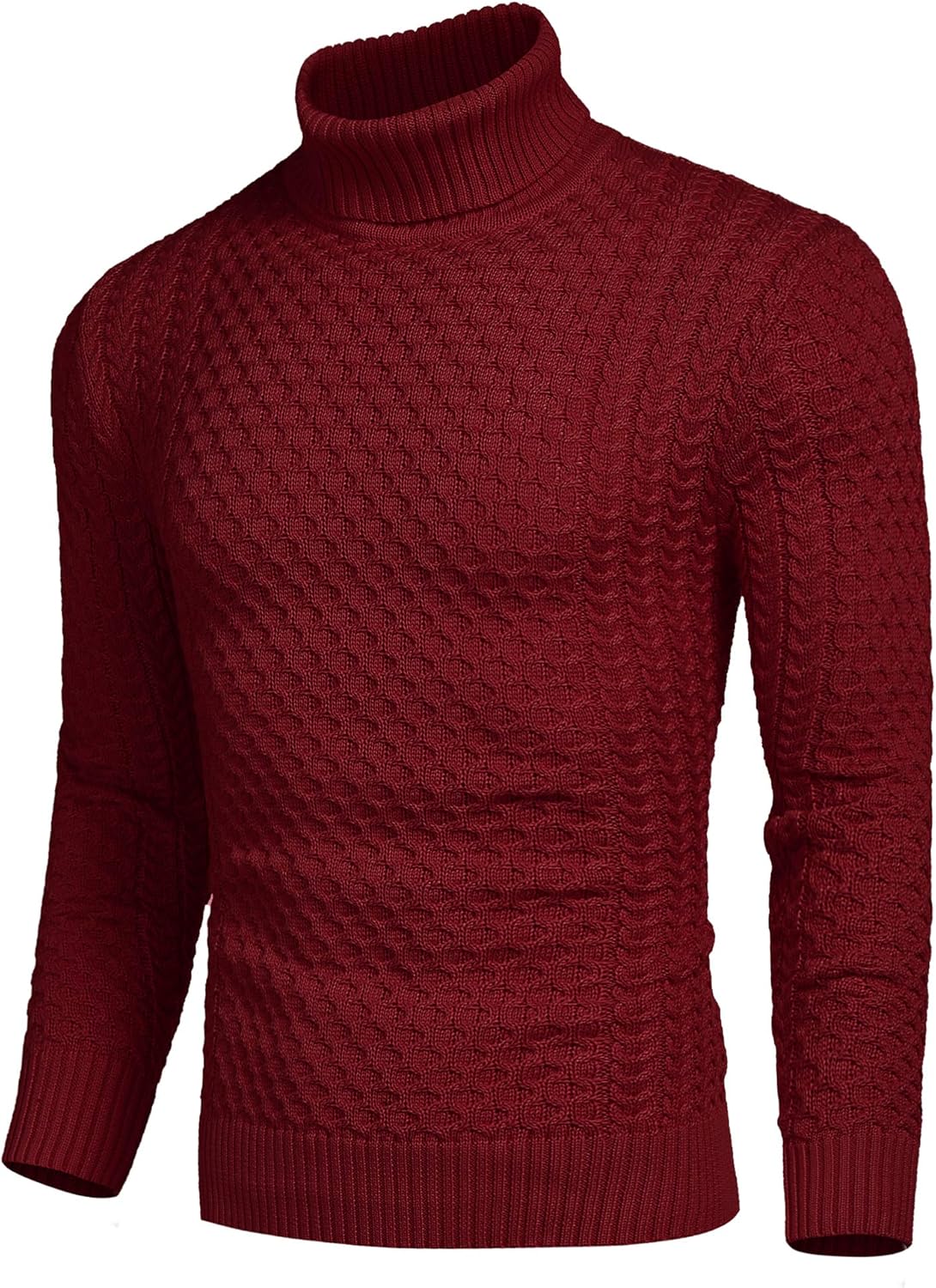 Casual gebreide heren coltrui