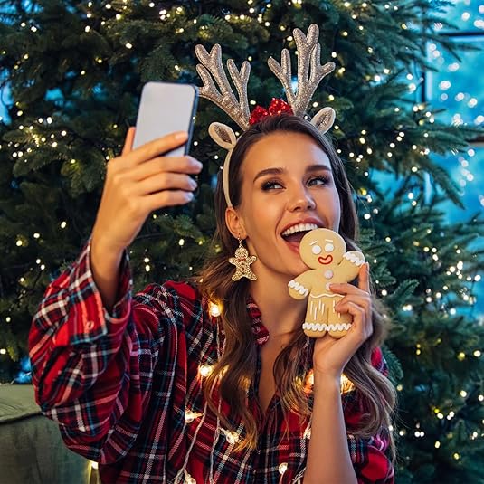 Kerst oorbellen