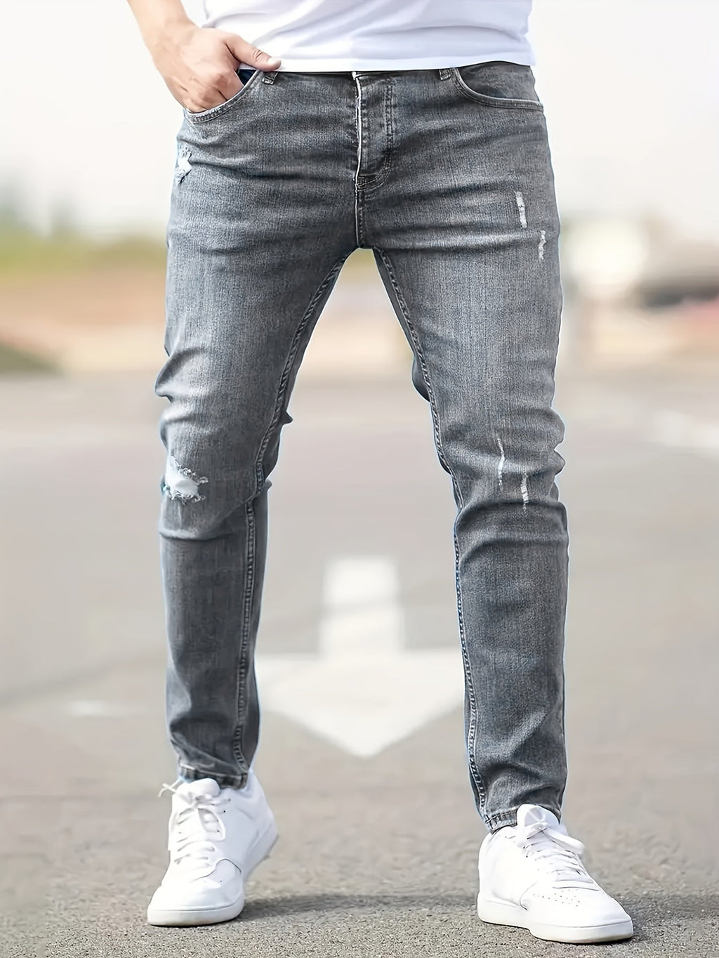 Tailored fit jeans