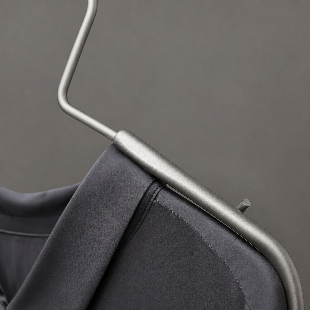 Metalen hangers met anti-slip grip