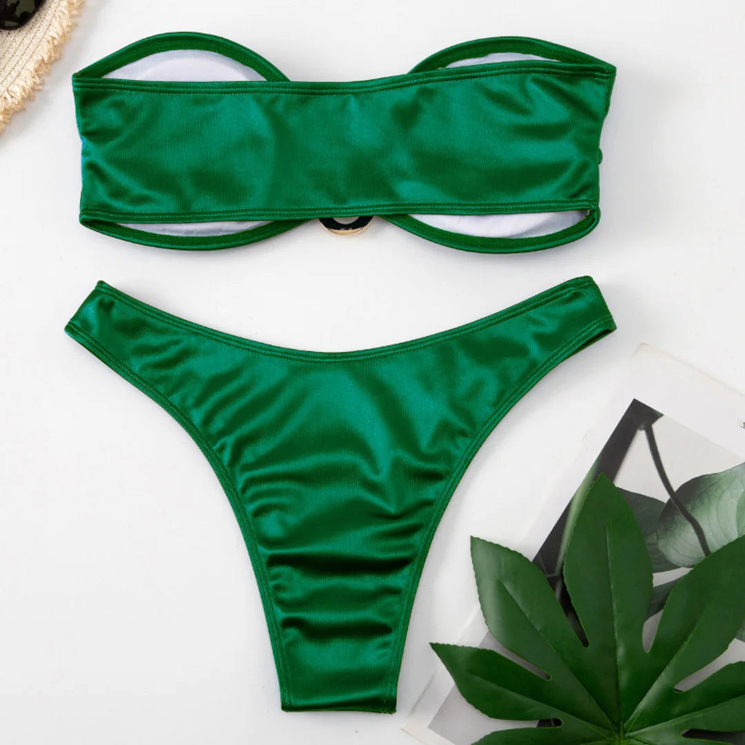 Hanna strapless bikini