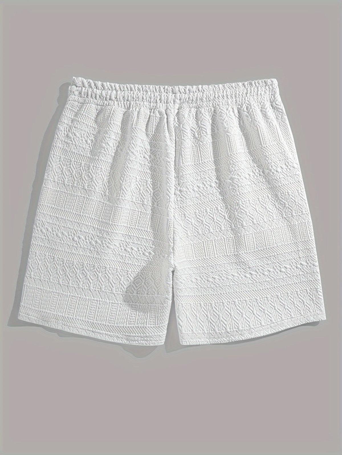 Zomer shorts heren basic look met koordzak comfort
