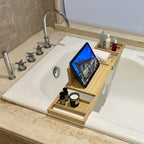 Bamboe badkuip tray