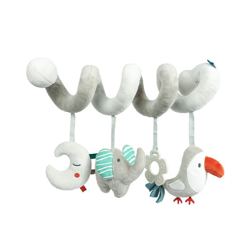 Grijp- en speelspiraal met dierenmotieven voor baby's