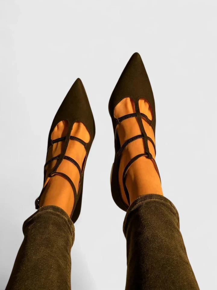 Damesschoenen met blokhak van 4 cm
