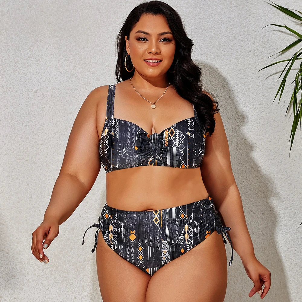 Adele plus-size bikini
