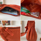 Half moon crossbody bag