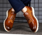 Herenschoen met ergonomisch barefootcomfort
