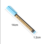 Markers met metallic effect