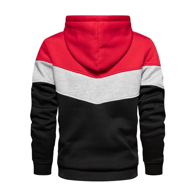 Heren hoodie van katoen-polyester-mix
