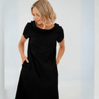 Linnen dames zomerjurk