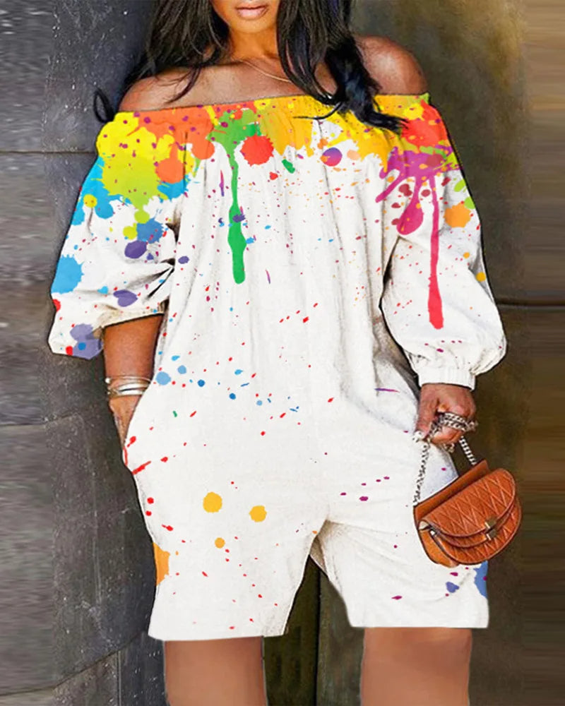 Kyra plus size playsuit