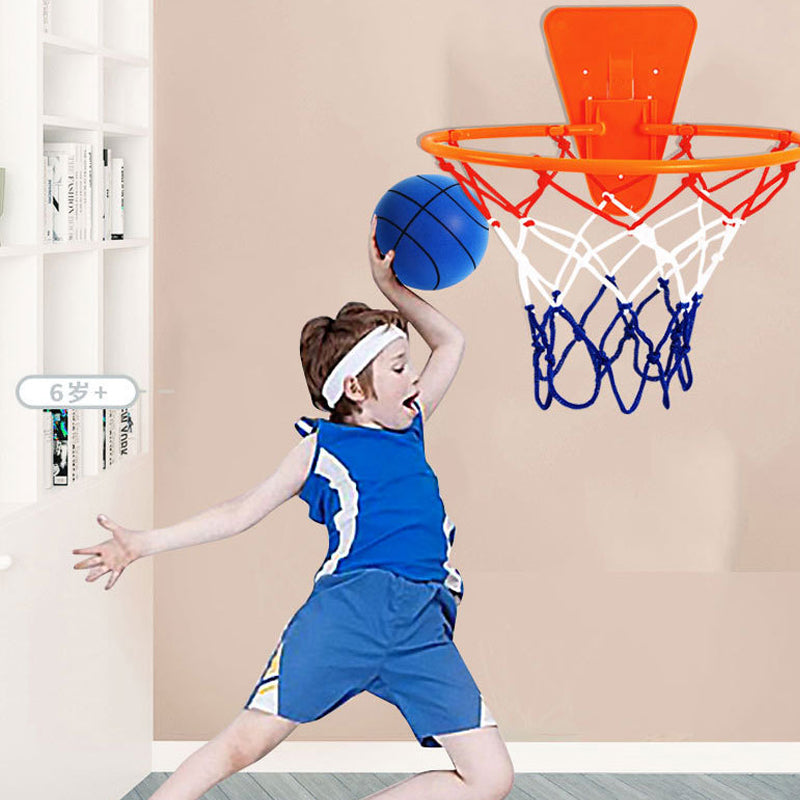 Geluidloze basketbal van pu-schuim voor kinderen