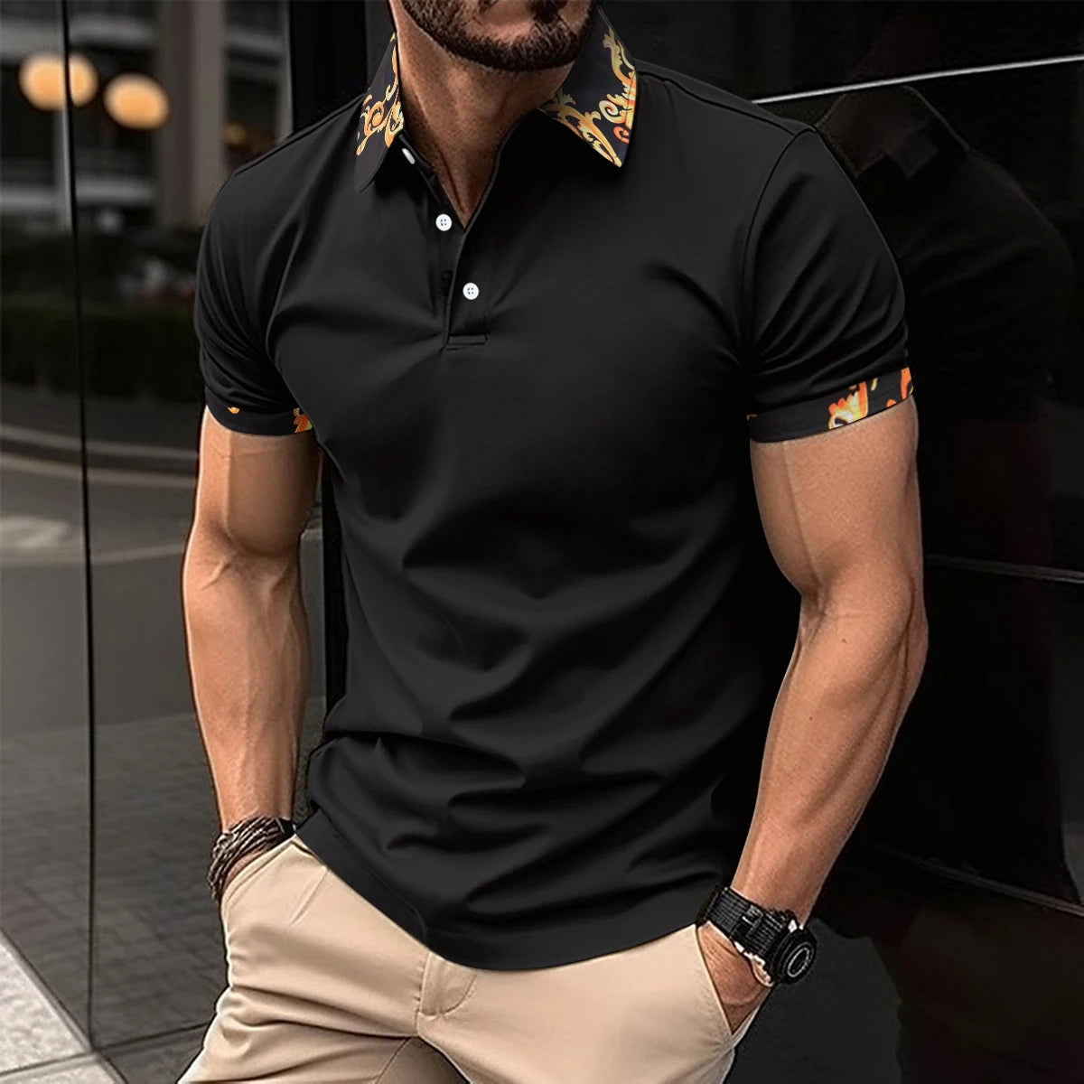 Boris plus size polo