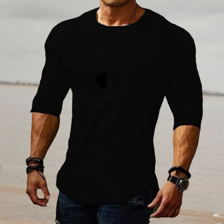 Stijlvol heren slim fit stretch shirt