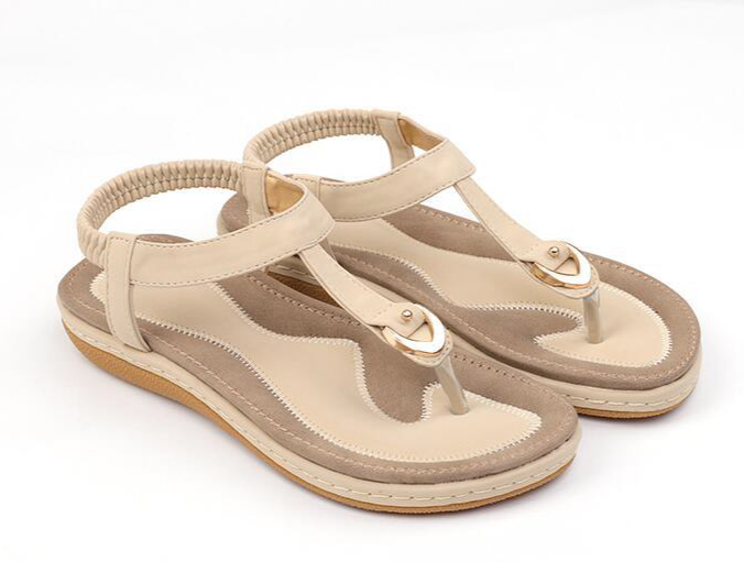 Zomerschoenen met hak voor dames