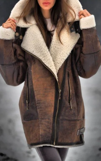 Warm fleecejack voor dames