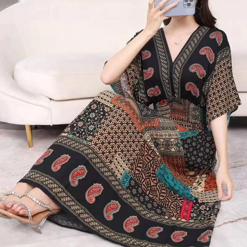 Mia maxi-jurk