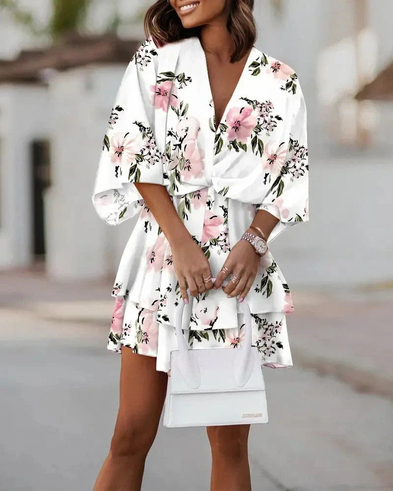 Chic mini jurk – en