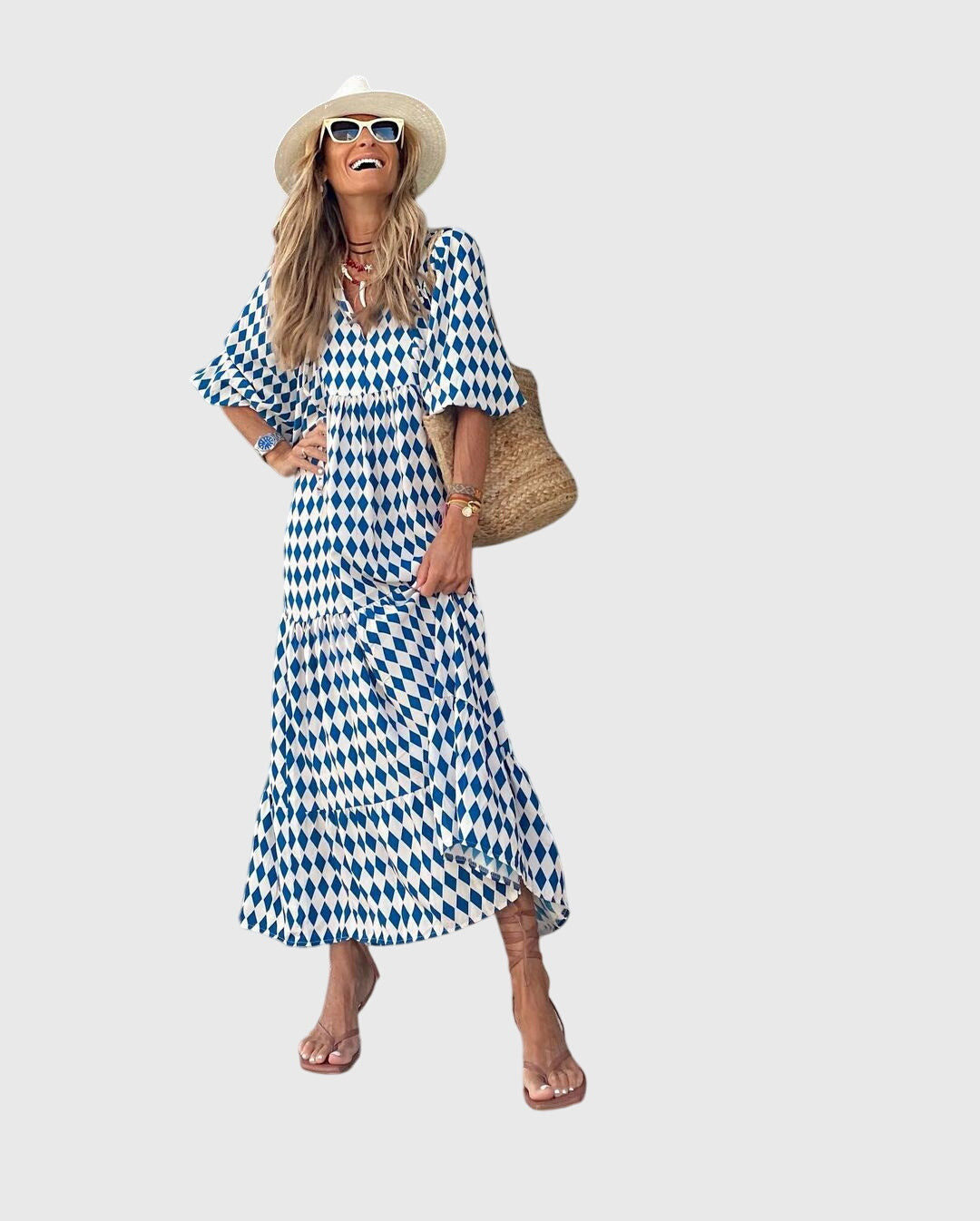 Philine | Luchtige maxi-jurk in bohostijl