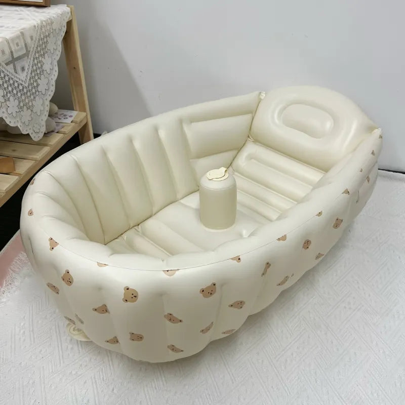 Opblaasbaar babybadje voor reizen