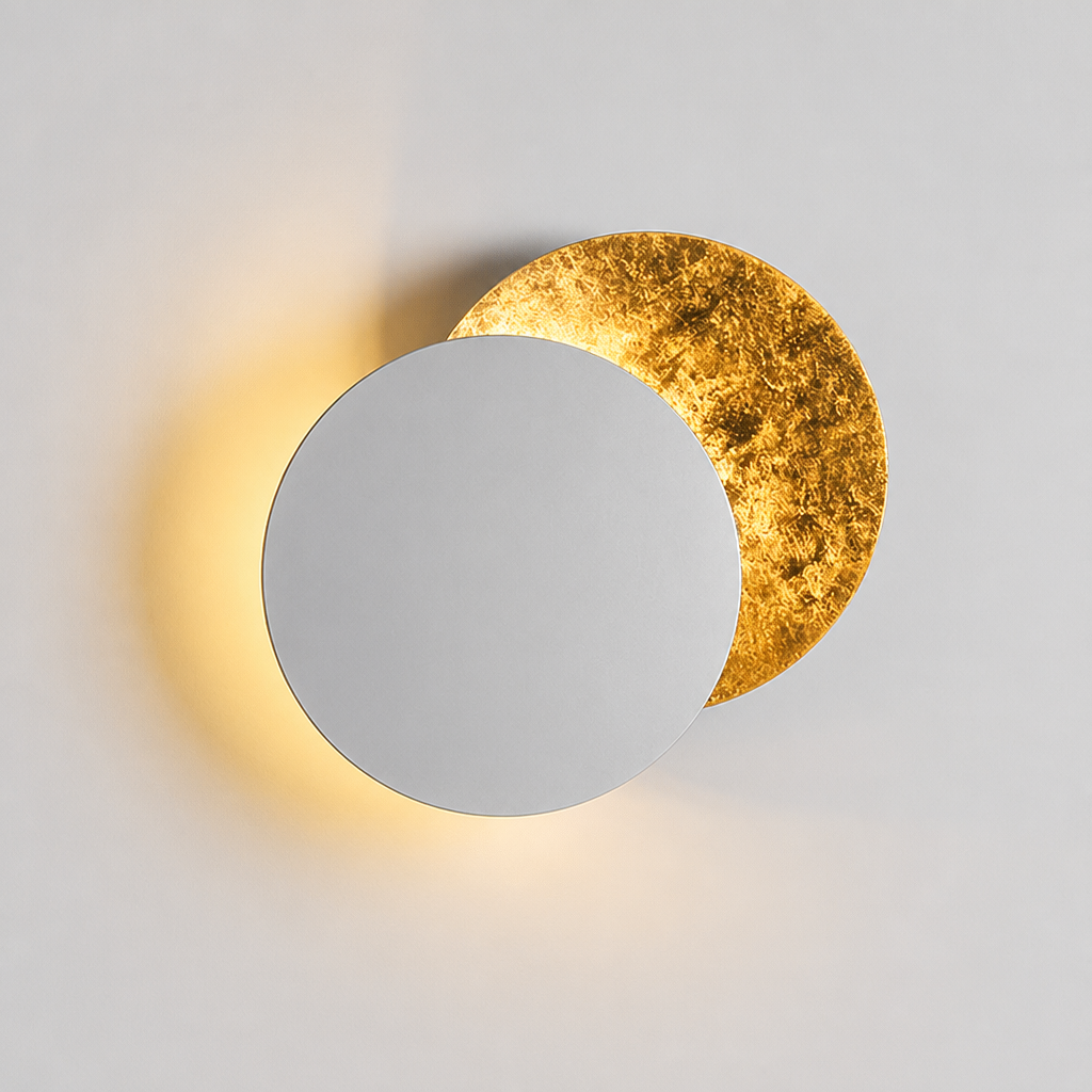 Maanlicht wandlamp met warme gloed