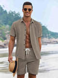 Modieuze khaki heren zomerset