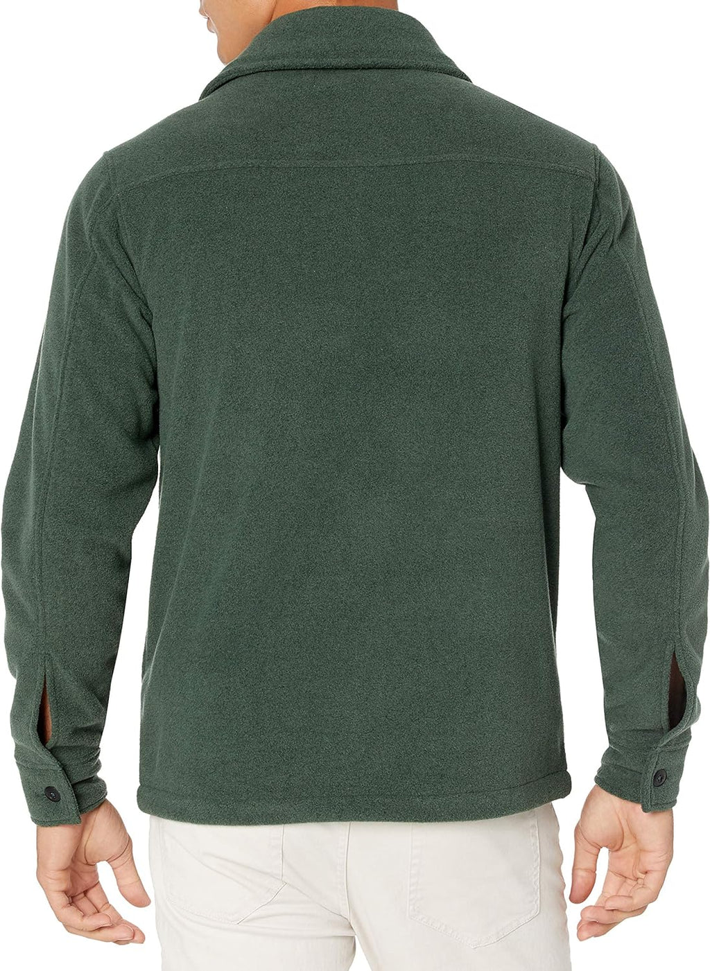 Heren fleece overhemd