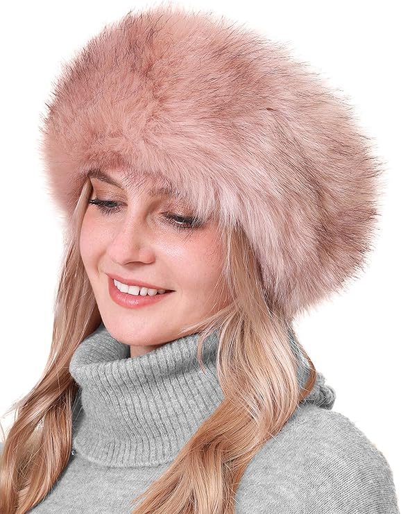 Winter haarband van imitatiebont