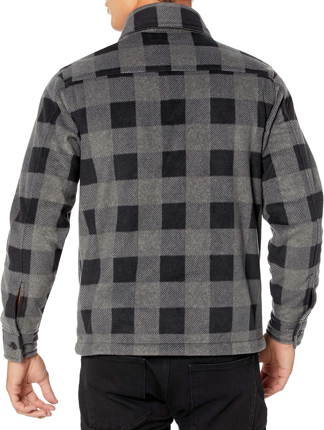 Heren fleece overhemd