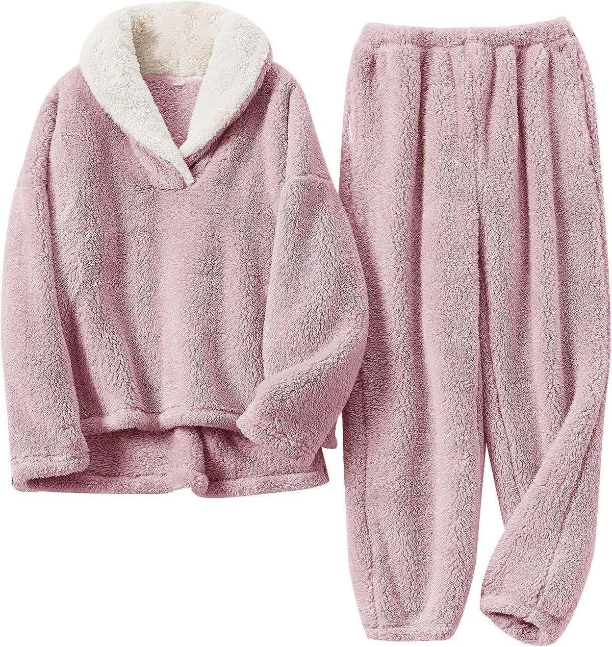 Fluffy Pyjama Set voor Dames